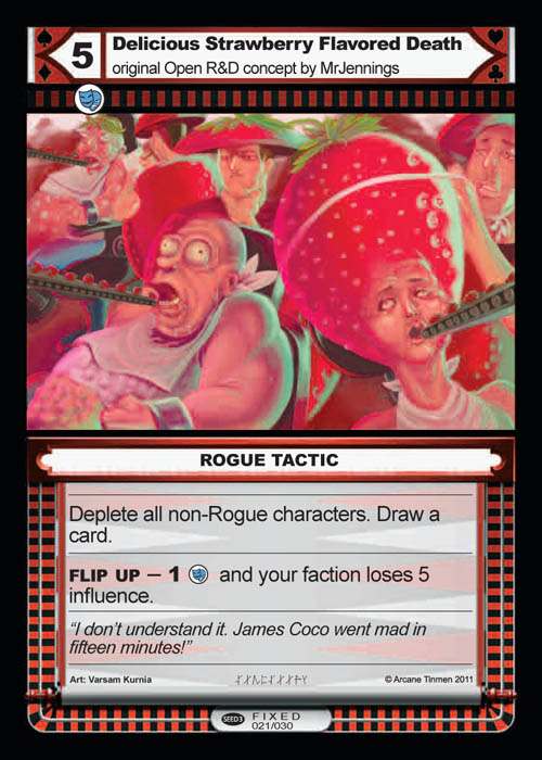 Delicious Strawberry Flavored Death